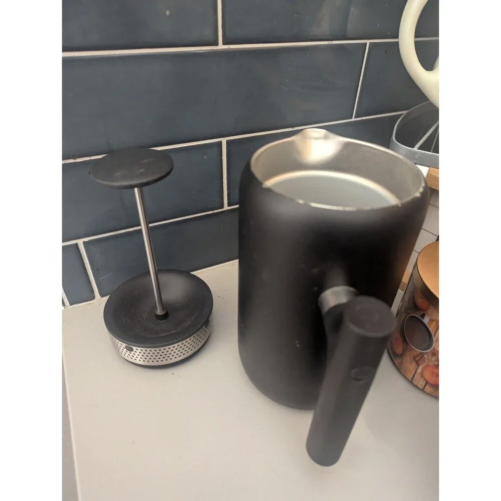 Fellow Clara French Press Coffee Maker - Matte Black, 24oz
